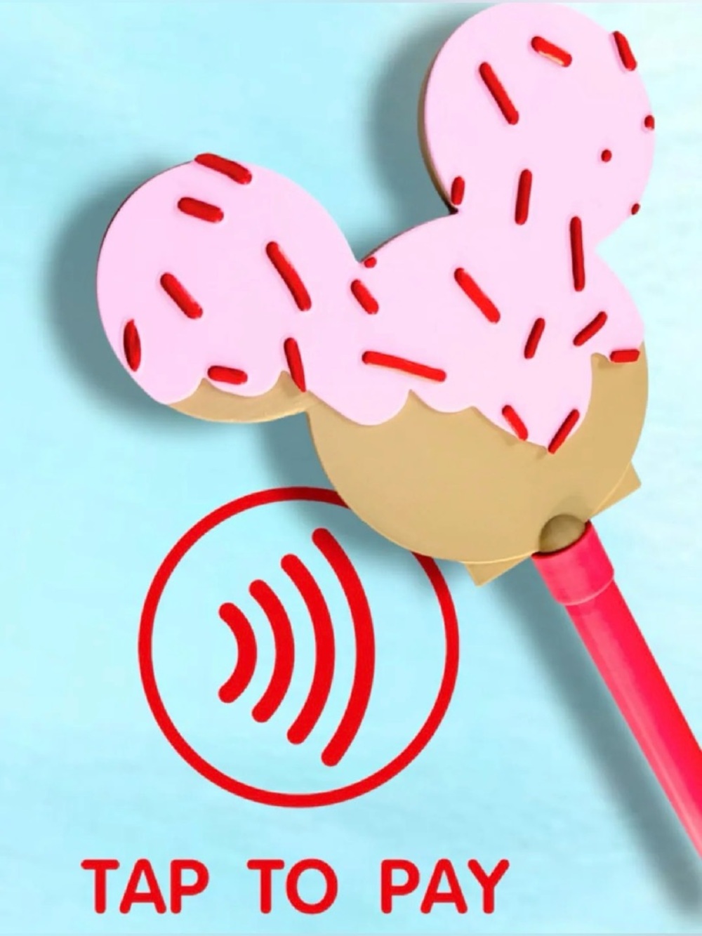 Tap & Pay Mickey Mouse Sprinkle Wand
